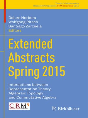 cover image of Extended Abstracts Spring 2015